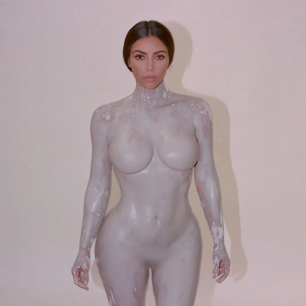Kim Kardashian body paint naked fragrance