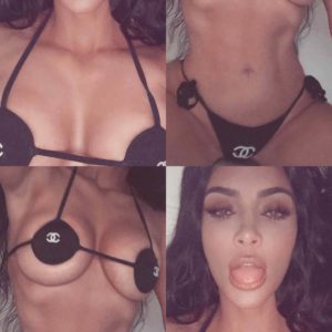 Kim Kardashian Naked Instagram Uncensored