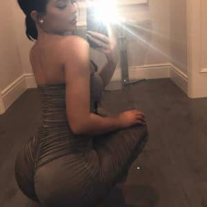Kylie Jenner takes a selfie
